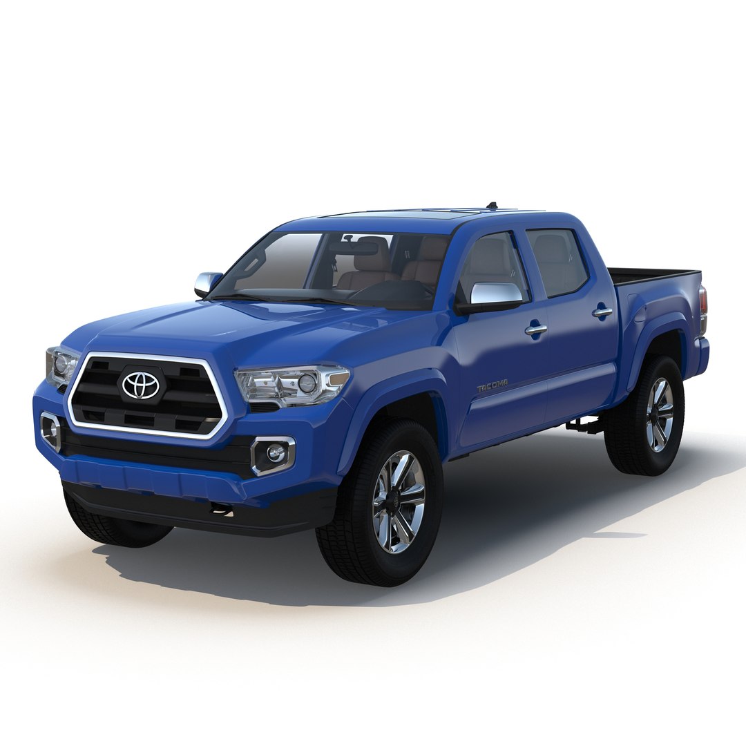 Toyota Tacoma 2016 3D model preview