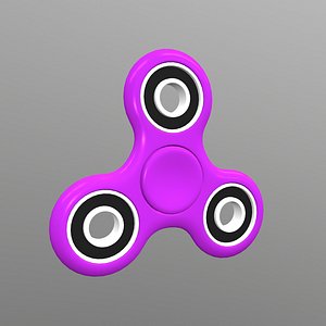 3D model Purple Fidget Spinner