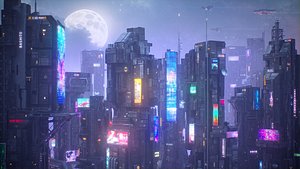 3D Scifi  Cyberpunk Futuristic Building Vol 3