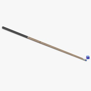 Billiard Cue And Chalk