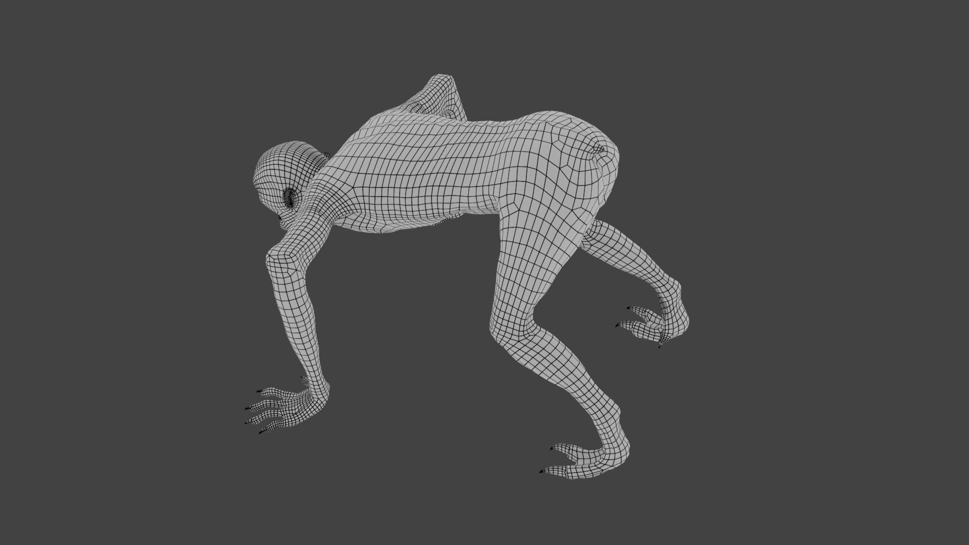 3D 3D Concept Creature Model Rigged Animated Model - TurboSquid 1880660