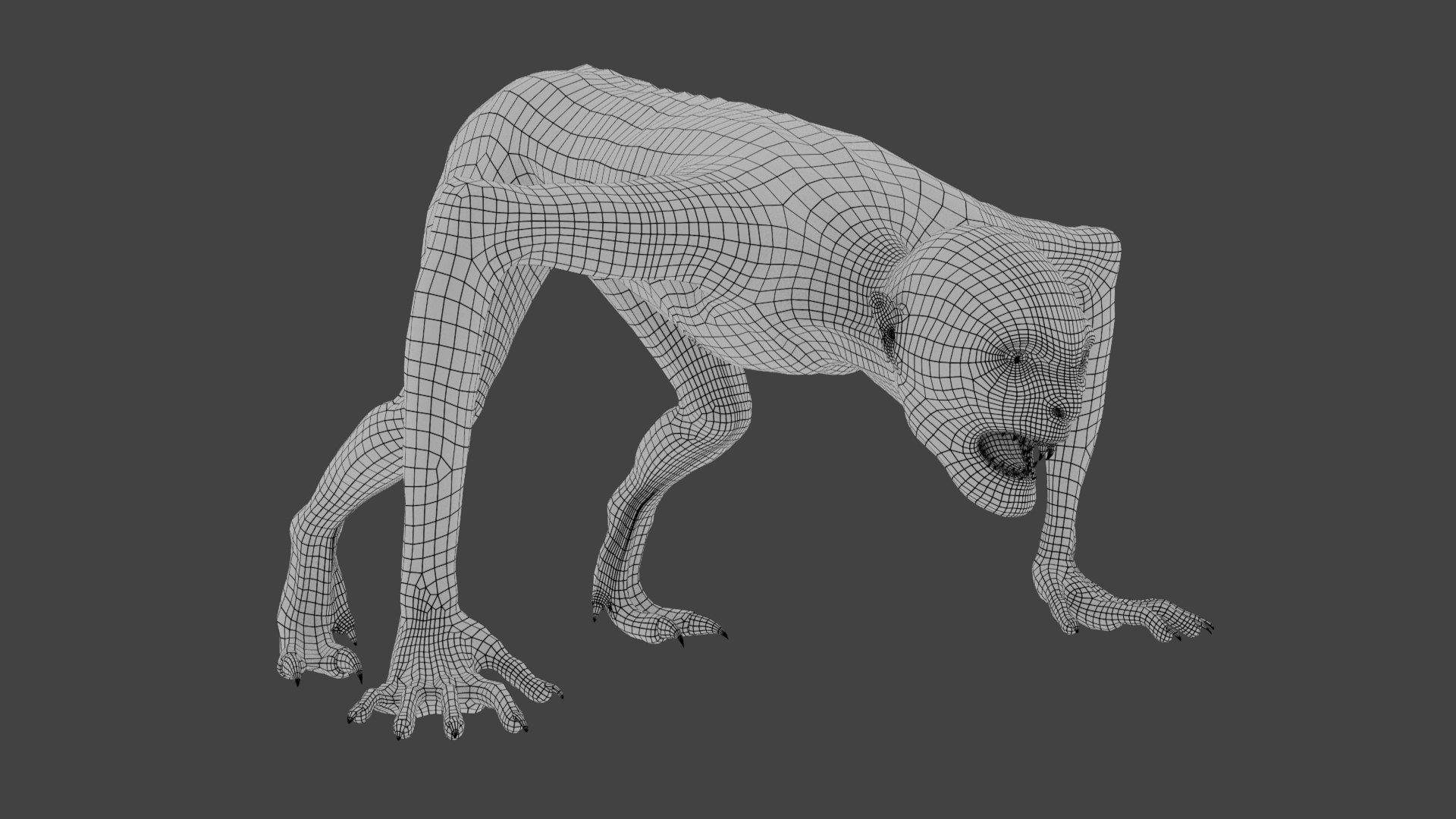 3D 3D Concept Creature Model Rigged Animated Model - TurboSquid 1880660