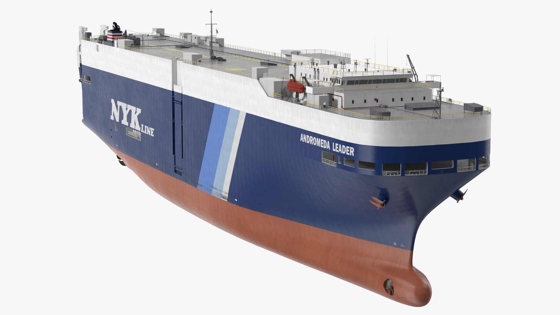 Andromeda Leader Car Carrier 3D model preview