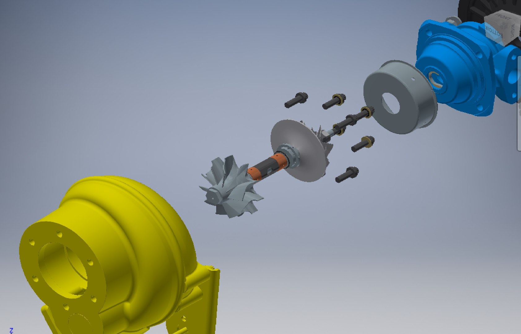 3D Car turbocharger 3D model model - TurboSquid 1932679