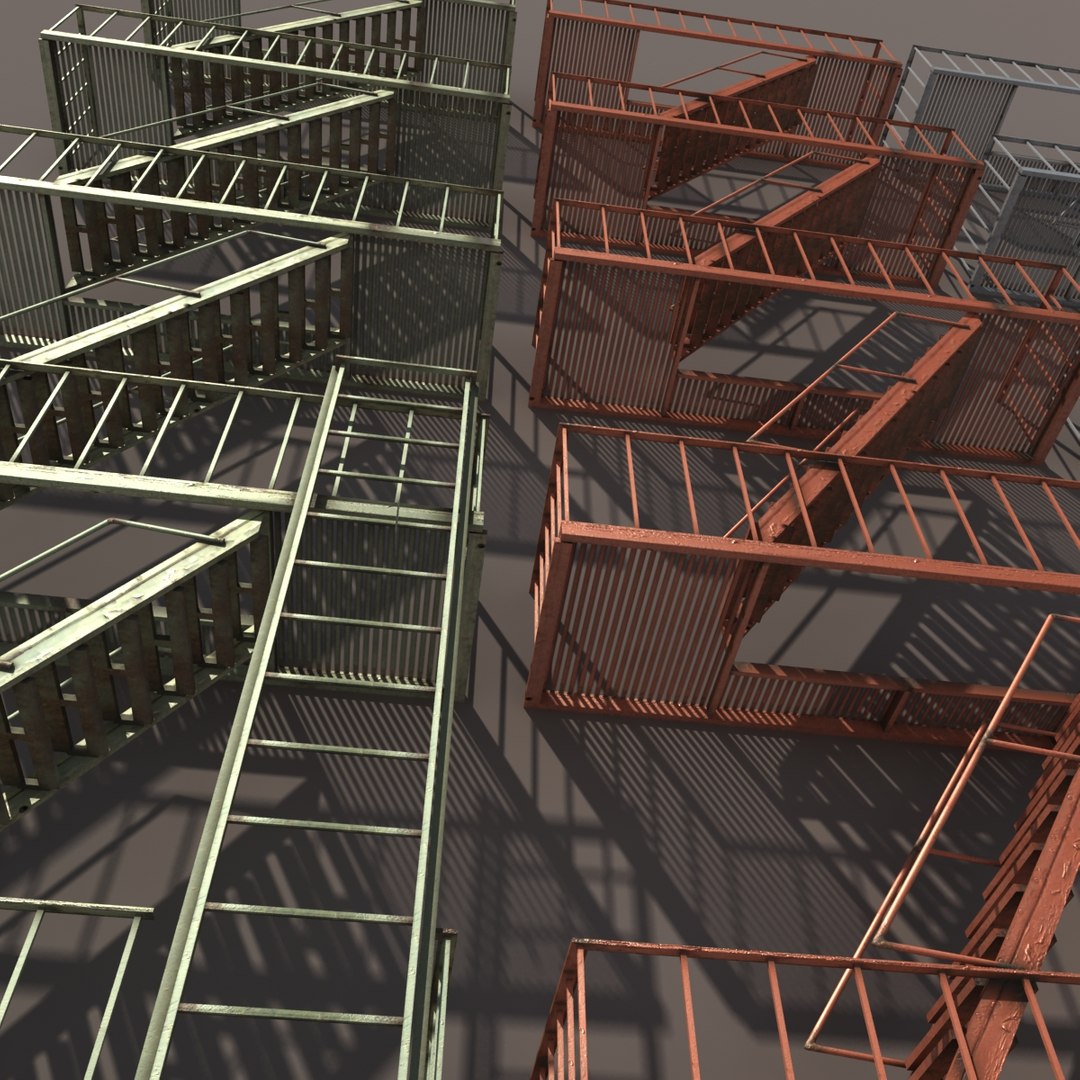 3d Escape Stairs