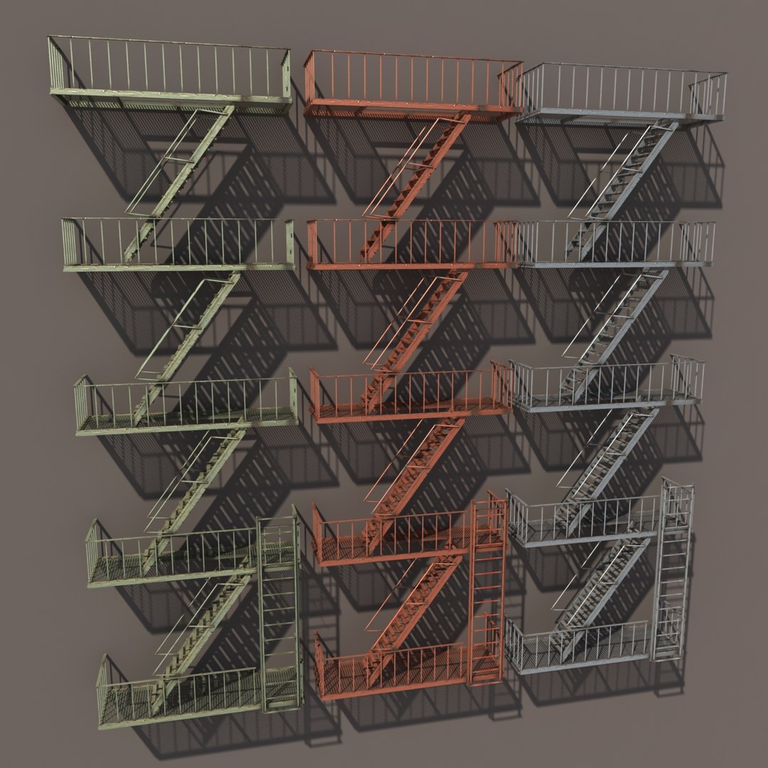 3d Escape Stairs