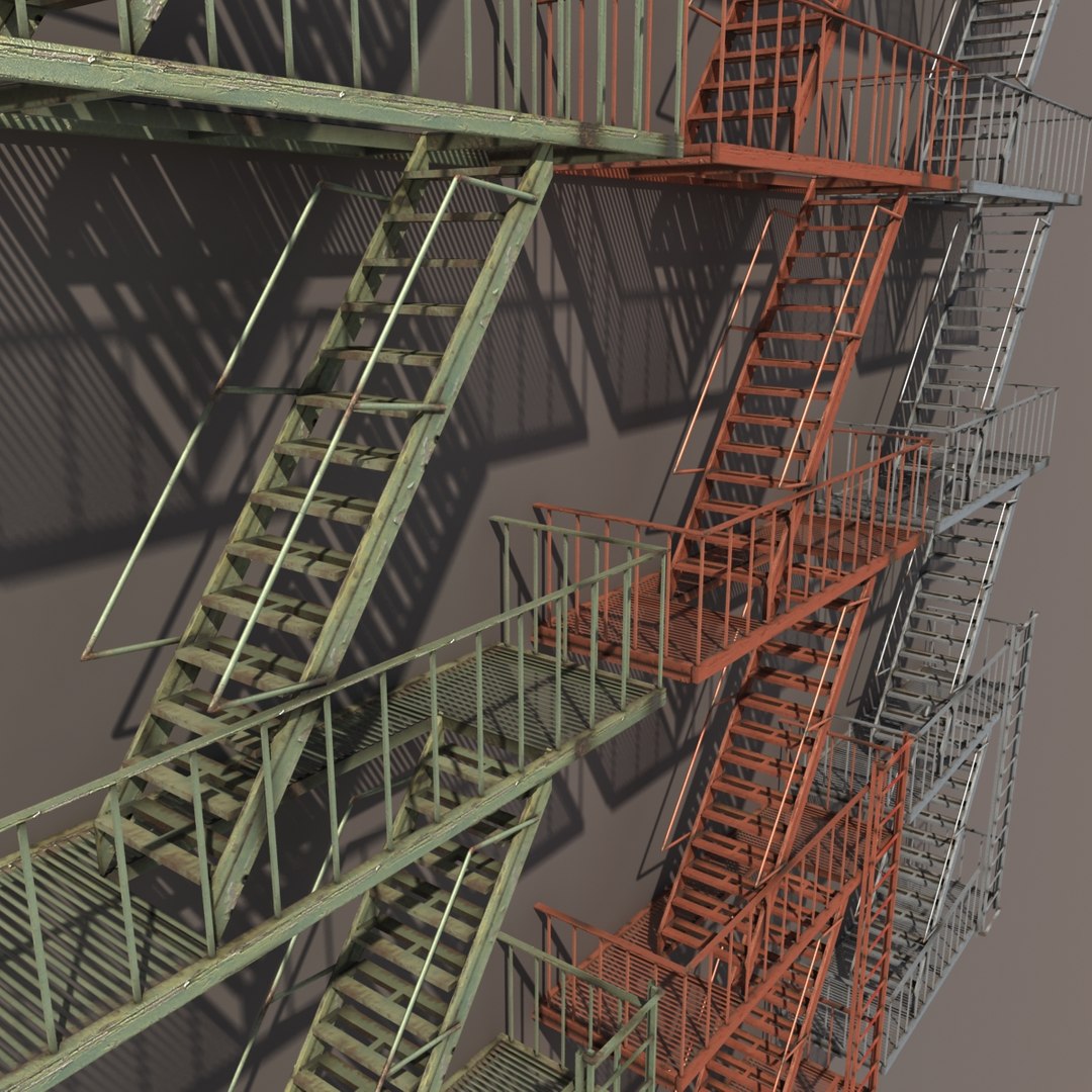 3d Escape Stairs