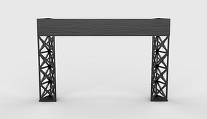 Racing Start Gantry 01 3D model