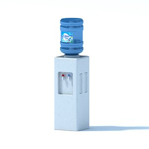 3D model water dispenser