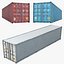 3 Cargo Containers 40 Feet PBR