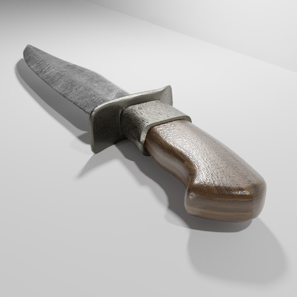 3D Hunting Knife model TurboSquid 1894981