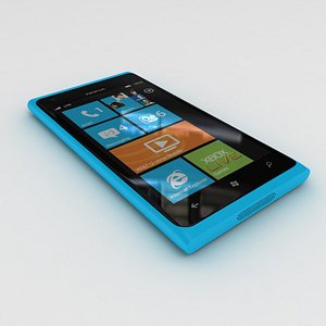 new Nokia Lumia 900 Blue