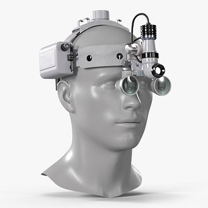 Surgical Headlight Loupe model
