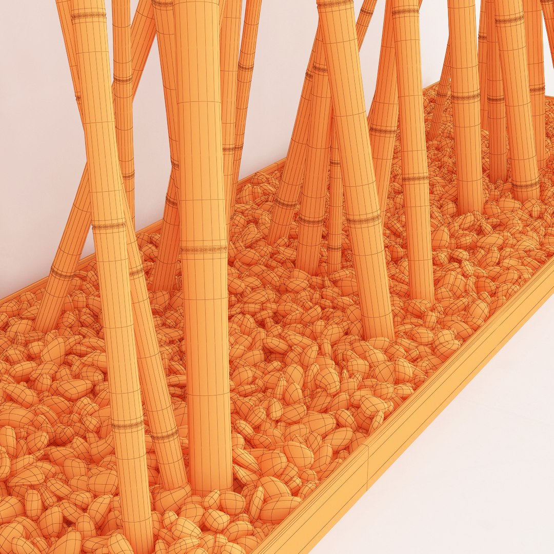 3D decor bamboo model - TurboSquid 1484745