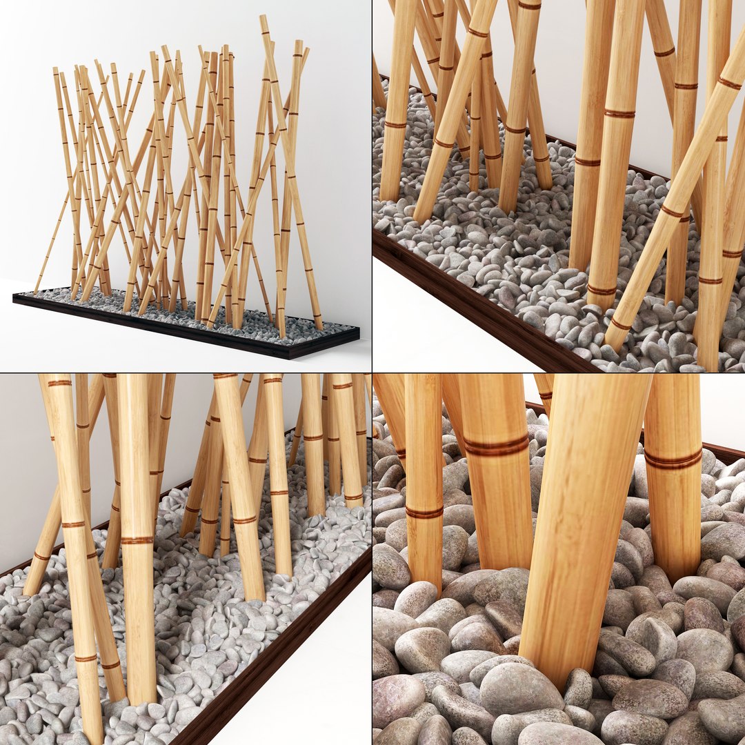 3D decor bamboo model - TurboSquid 1484745