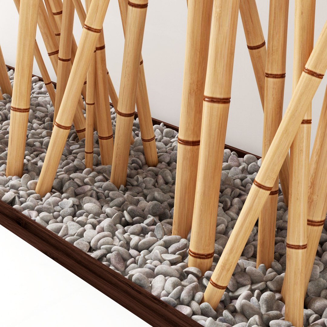 3D decor bamboo model - TurboSquid 1484745
