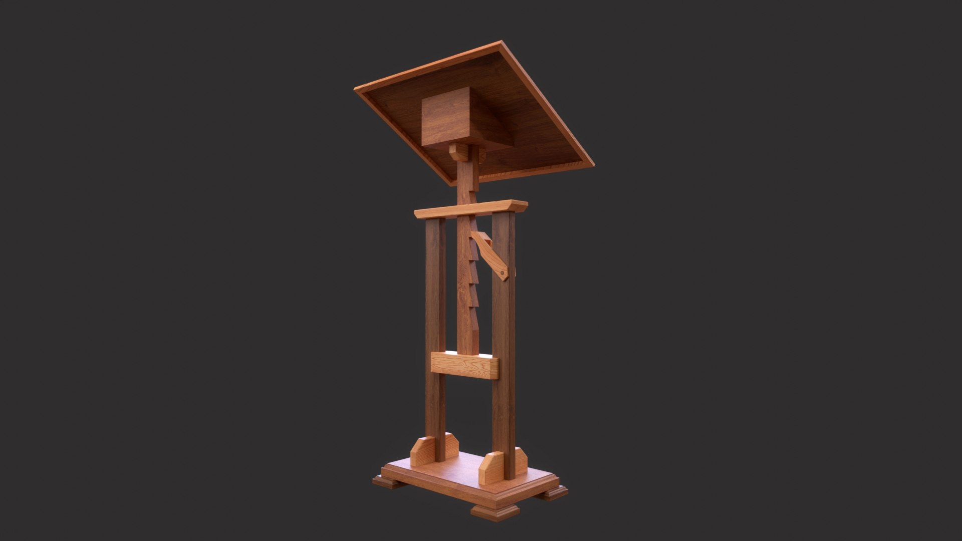 3D model Height-adjustable lectern animation https://p.turbosquid.com/ts-thumb/Vz/rj8aum/Xg/heightadjustablelecternanimation8/jpg/1754231145/1920x1080/fit_q87/c1b1e1bae20c07c86beb69bb1442b83699dbd4c7/heightadjustablelecternanimation8.jpg