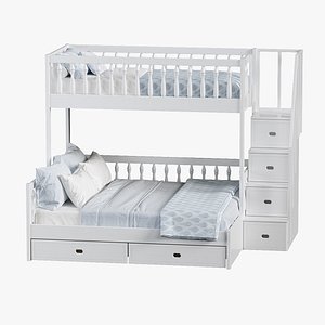 bunkbed 3D model