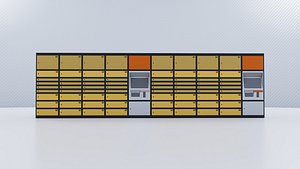 3D Express Cabinet model