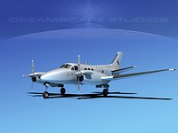 Beechcraft King Air E-90 Bare Metal