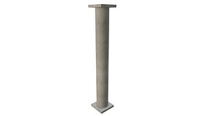 3D model The Column Lowpoly