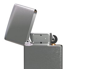 3d zippo lighter model