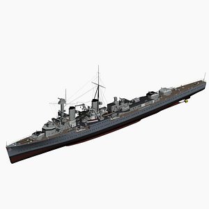 Light Cruiser Karlsruhe German Navy WW2