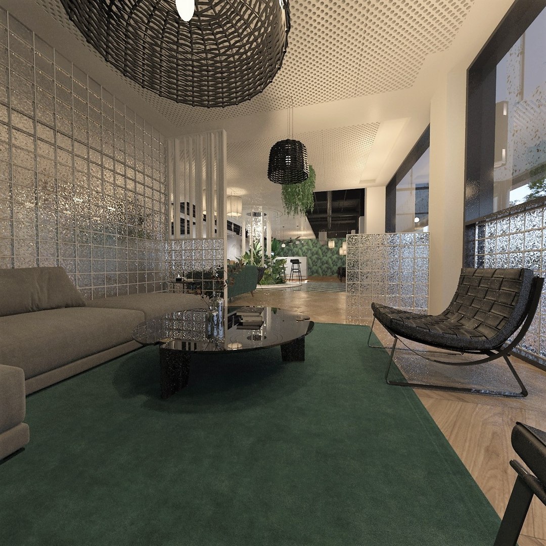 Restaurant Dining Hall 3D 모델 - TurboSquid 2016512