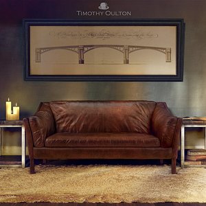 sofa timothy oulton reggio 3d max
