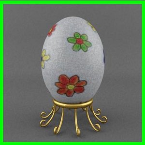 1 easter egg 3d model