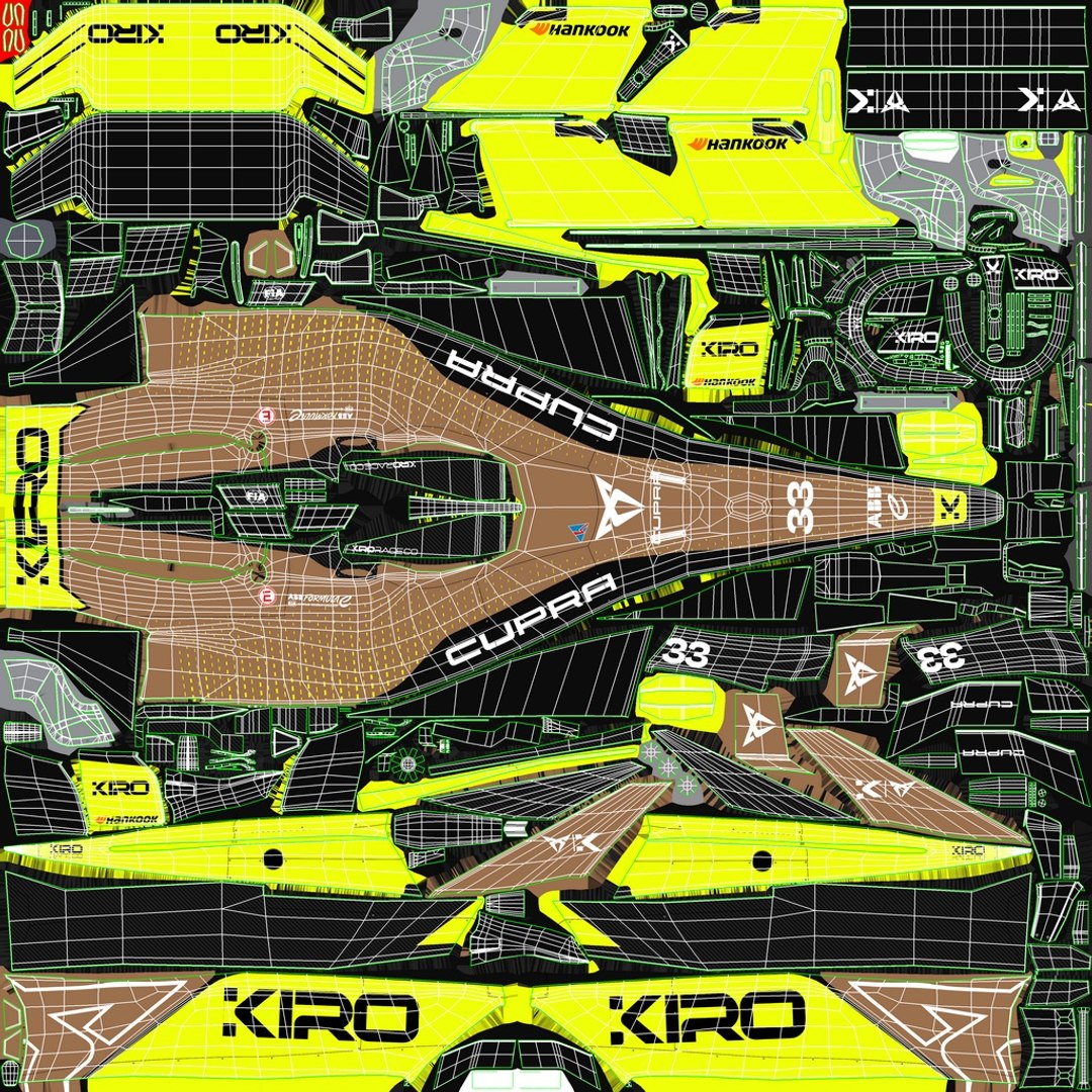 Cupra Kiro Formula E Team 2025 Gen3 Race Car 3D model https://p.turbosquid.com/ts-thumb/W0/F7zgKa/sy/diffuse_uv/jpg/1736932407/1920x1080/fit_q87/33cf998f3831cb53fb9ce8ae8c6e8264cd7650f9/diffuse_uv.jpg