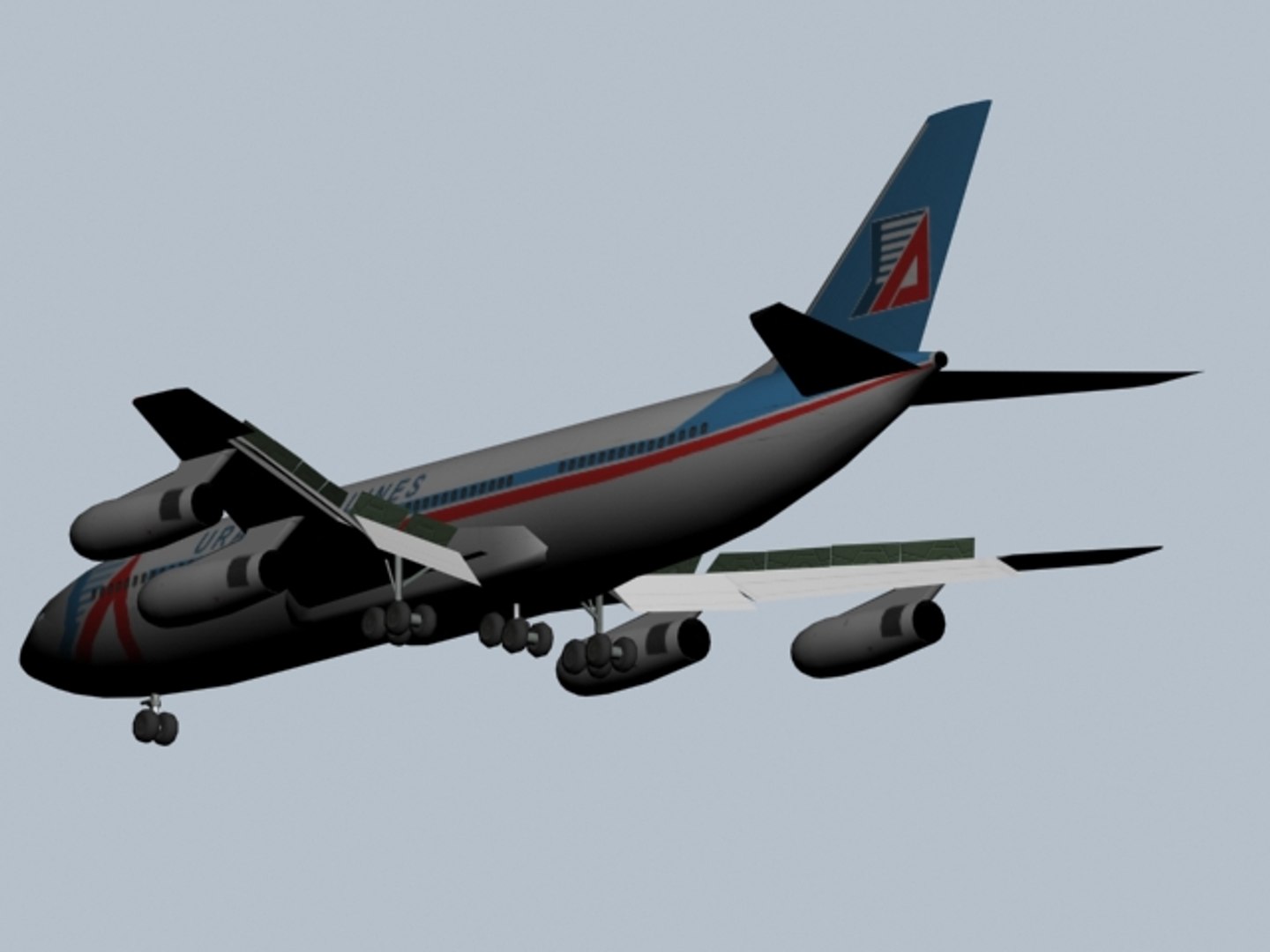 3d Max Ilyushin Il-86
