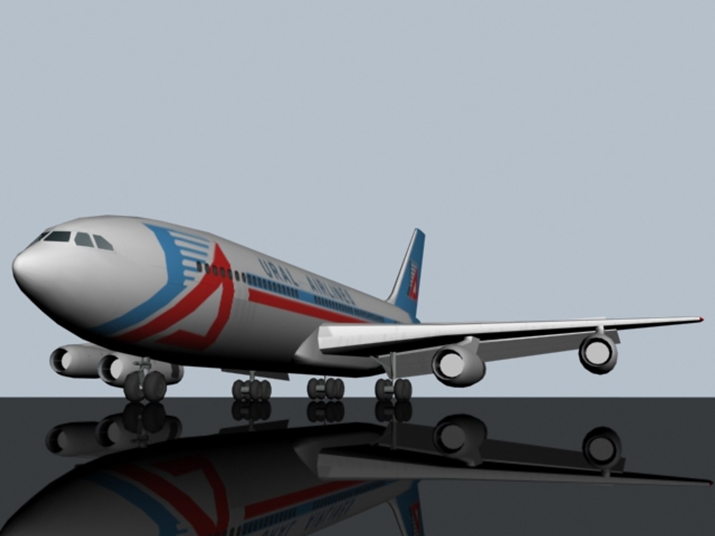 3d Max Ilyushin Il-86