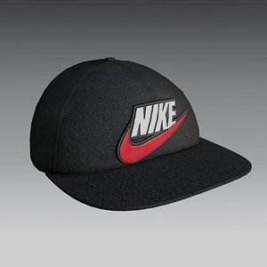 Nike hat - Baseball - Low poly