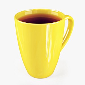 3d model lipton cup tea