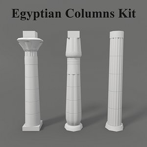 Ancient Egyptian Columns Kit