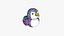Pantofole J09 Galaxy Bird - Costume Character Design