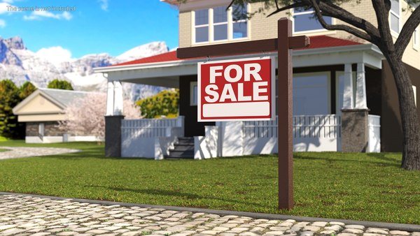 3D model For Sale Sign - TurboSquid 1792740