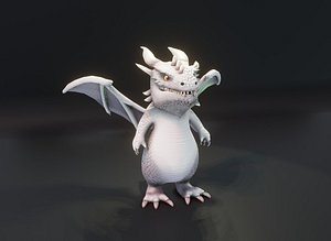 Animated Dragon - 3D Model by robin3d