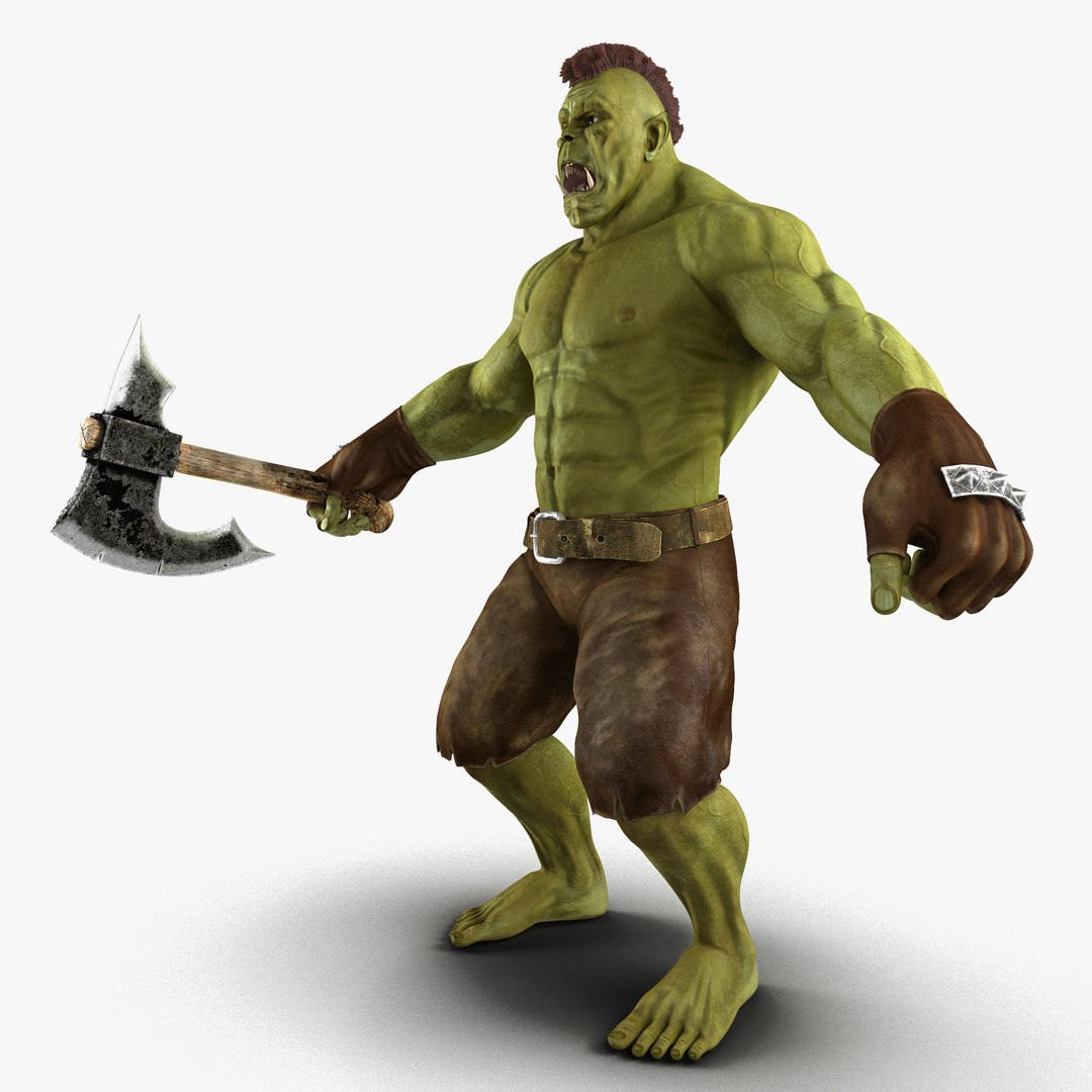 orc rigged ma