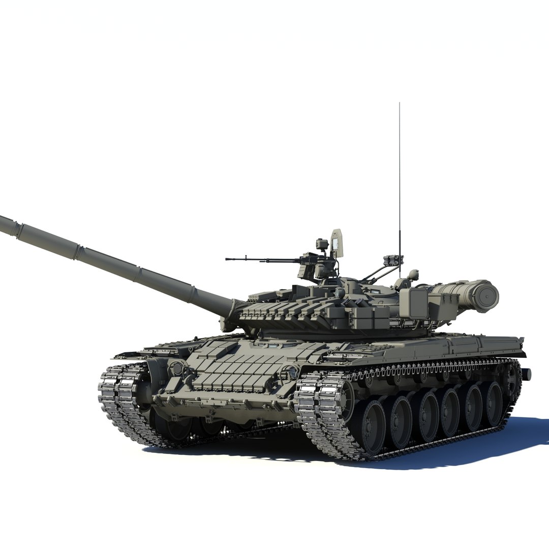 T-80 T-80bv 3d Model