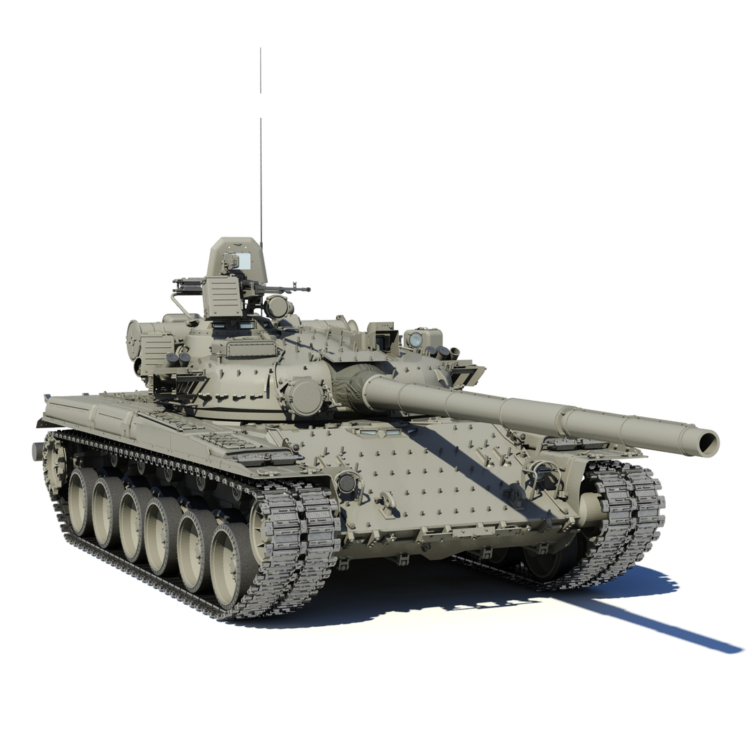 t-80 t-80bv 3d model