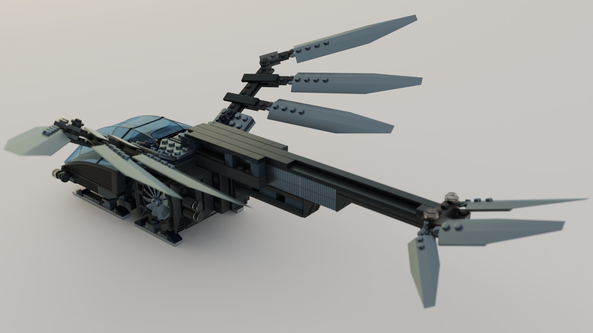 Lego Ornithopter And Paul Atreides 3d Model Turbosquid 1806161