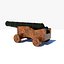 3d knights cannon model