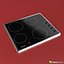 ceramic electric hob indesit 3d model
