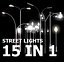 lights city streets 3d model
