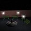 lights city streets 3d model