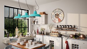 Kitchen Interior 3D model