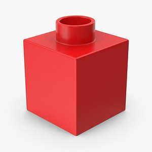 Brick Toy 1x1 3D