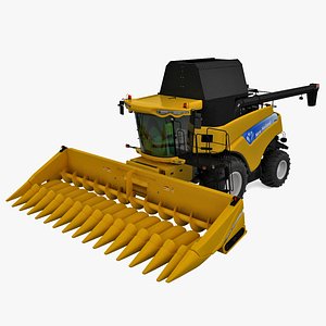 new holland cr9000 twin 3d model